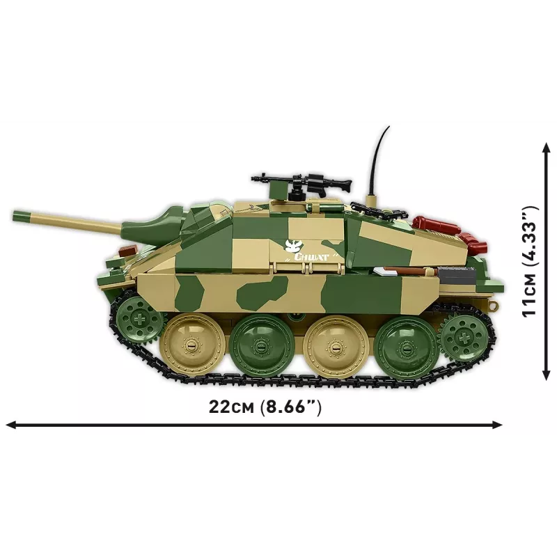 Cobi Blocks Jagdpanzer 38t Brave constructieset, 731 onderdelen