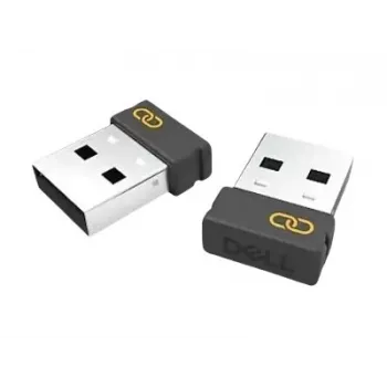 USB-ontvanger Dell WR3 voor muis toetsenbord zwart 14 mm 19,7 mm 6,5 mm