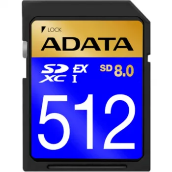 ADATA SDXC Premier Extreme SD8.0 512 GB geheugenkaart — SD Express, UHS-I U3, Class 10, V30