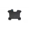 Gamber-Johnson 7160-1885-00 slim dubbel-USB-dockingstation voor Zebra ET60/ET65 (zonder RF), zwart/grijs