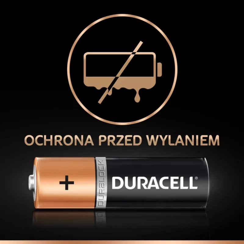 Duracell Basic AA/LR6 alkalinebatterijen, 4 stuks