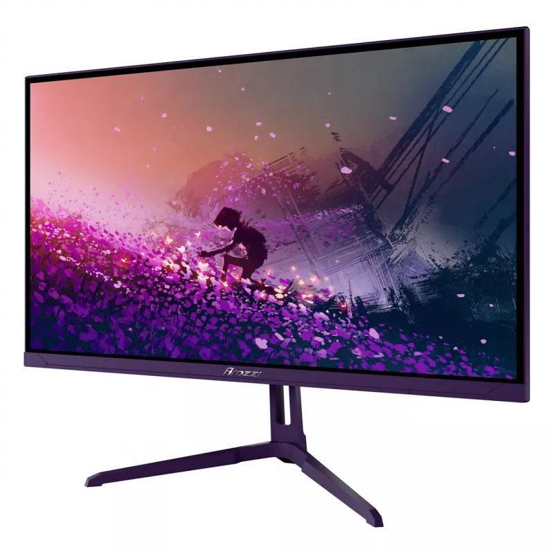 Monitor Arozzi Nova 24 inch (60,5 cm) Full HD 1920×1080 LED 1 ms 16:9 178° VESA paars met luidsprekers