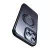 Beschermhoes Mcdodo PC-4932 voor iPhone 16 Pro met geïntegreerde standaard, zwart