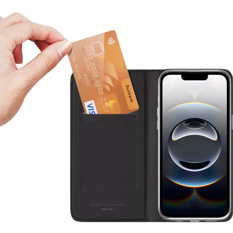 nevox Vario Series Bookcase iPhone SE 2025 zwart (2495)
