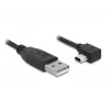 USB-kabel DeLOCK 82683 USB 2.0 3 m USB A mini-USB B zwart
