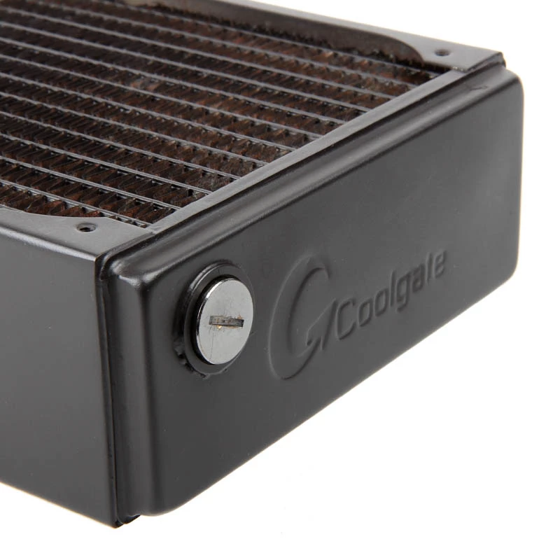 Coolgate CG280 280mm radiator - zwart
