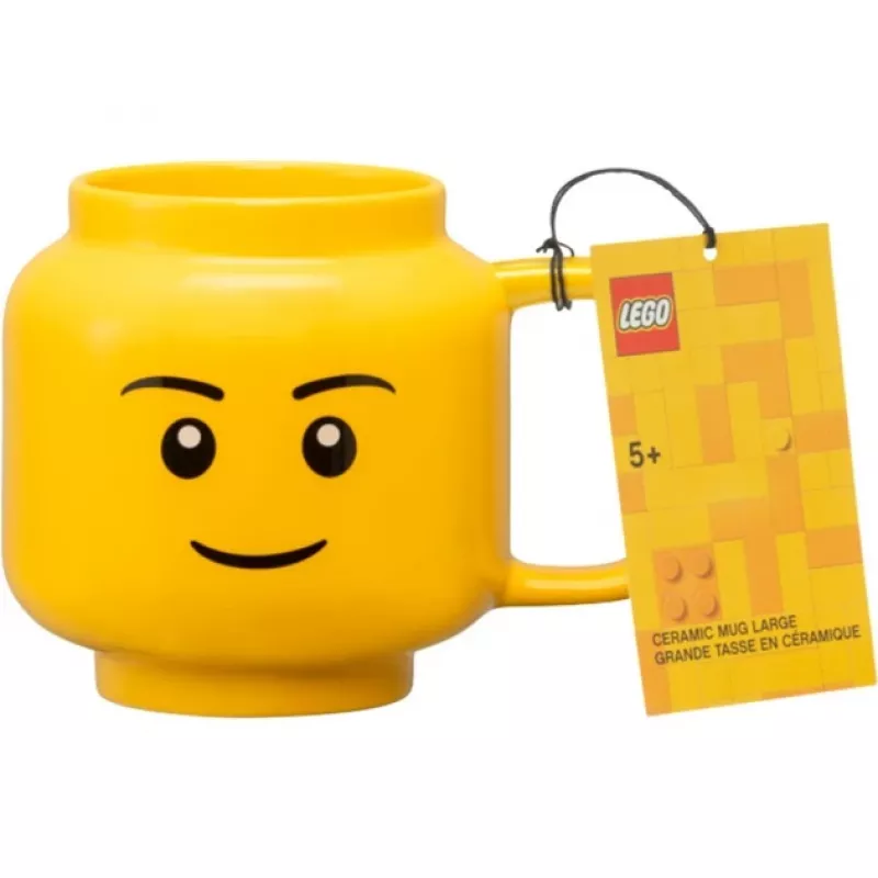 Room Copenhagen LEGO keramische mok Boy geel (41460800)