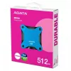 Externe SSD ADATA SD620 512 GB, USB 3.2 Gen 2 Micro-USB B, blauw, siliconen behuizing, schokbestendig