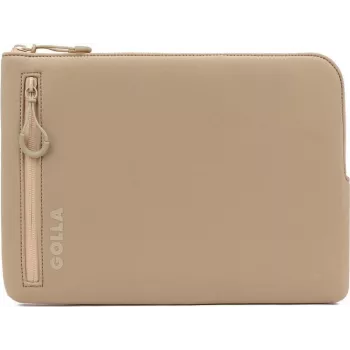 Laptop-hoes Golla Metro 14 inch – koffiekleur, gevoerde beschermhoes voor 14-inch laptops