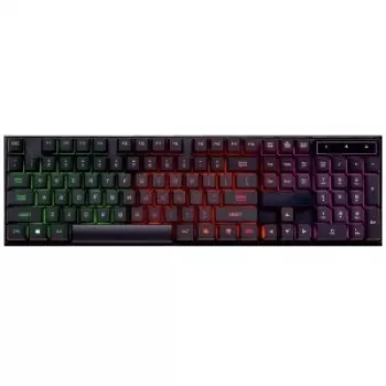ART AK-50 USB-set met verlicht toetsenbord en verlichte muis, zwart