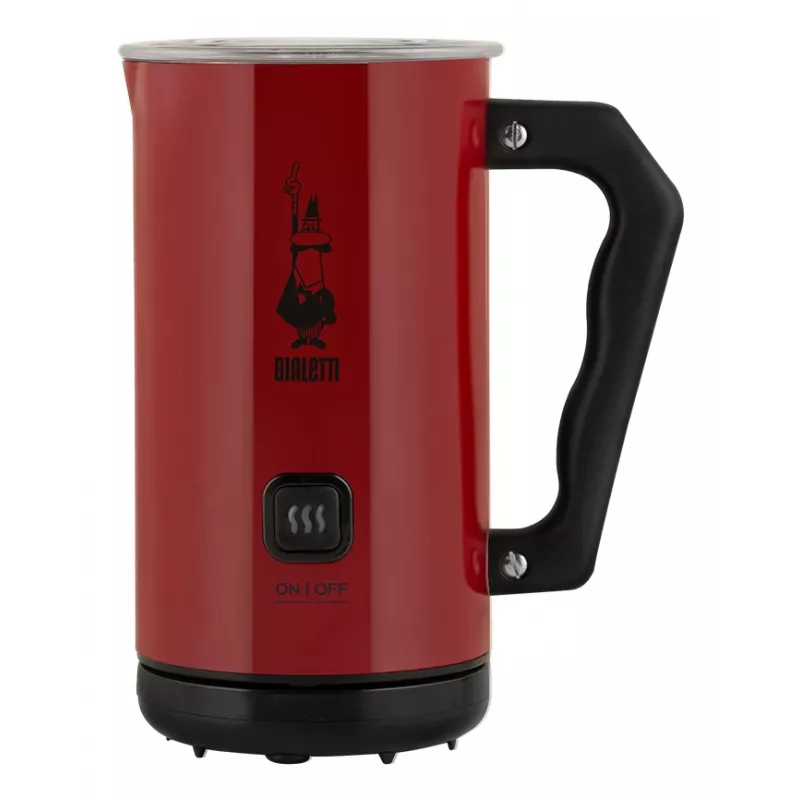 Bialetti MKF02 automatische melkopschuimer/-warmer rood