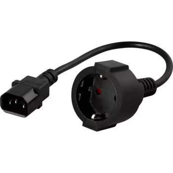 BlueWalker PowerWalker - netkabel - IEC 320 EN 60320 C14 (M) - IEC 320 EN 60320 C13 (V) (91015003)