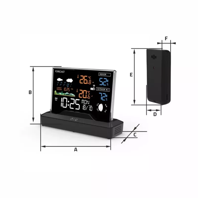Over-ear kabelkoptelefoon MANTA MTO100B Windy zwart — geluidsisolatie, kabelverbinding