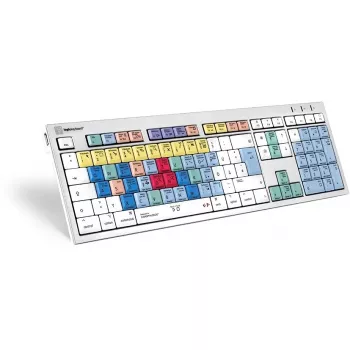 Logickeyboard LKB-CBASE-CWMU-DE kantoor USB QWERTZ Duits veelkleurig