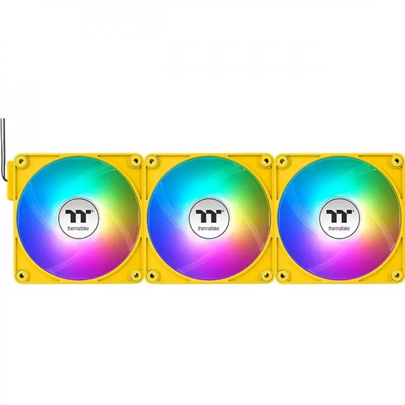 Thermaltake CT140 EX Reverse ARGB 140mm 3-pack geel