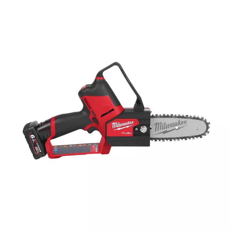 Milwaukee M12 FHS Fuel 12v accu-borstelloze bevel-takkenzaag 150 mm