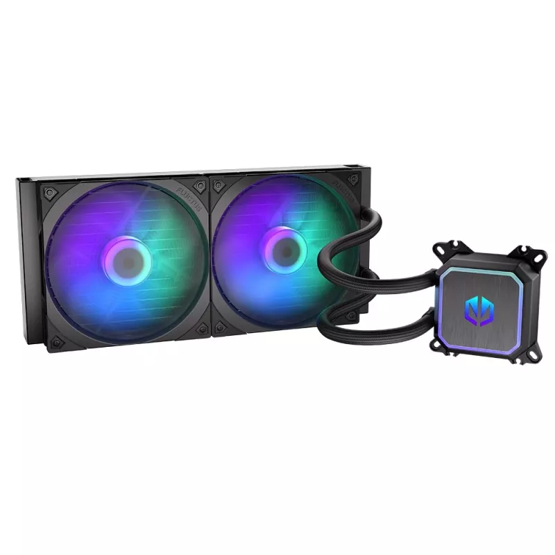 ENDORFY Navis F280 ARGB computerbehuizing all-in-one-vloeistofkoeler 14 cm zwart 1 stk.