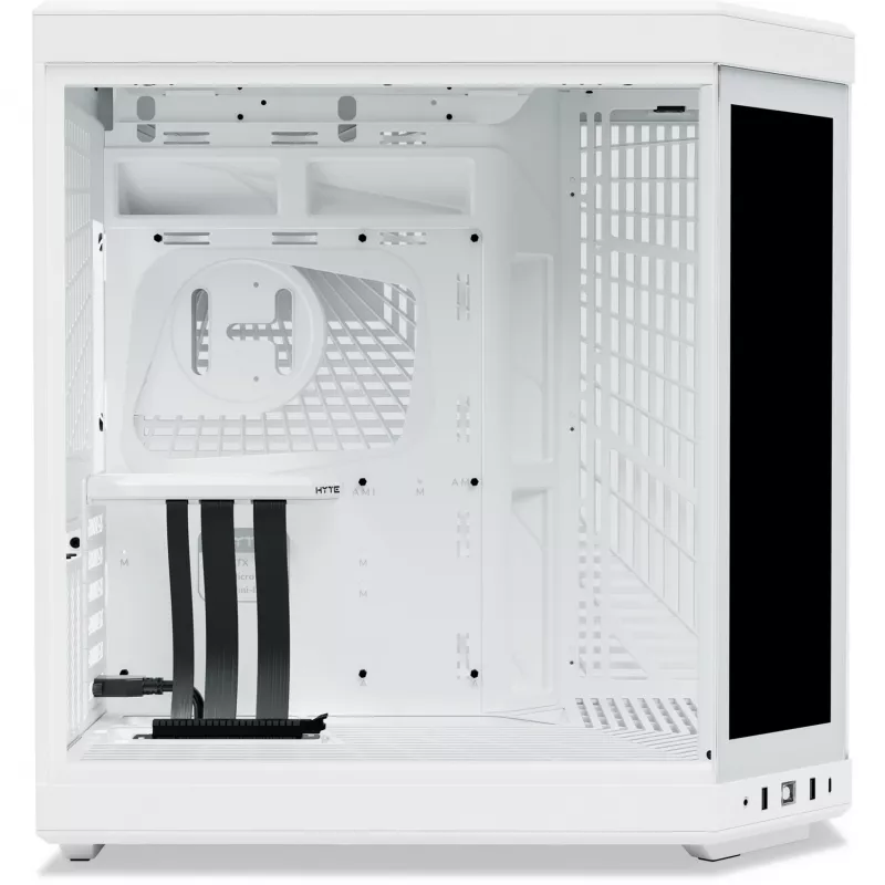 Y70 Touch Infinite, tower-behuizing wit, gehard glas x 2