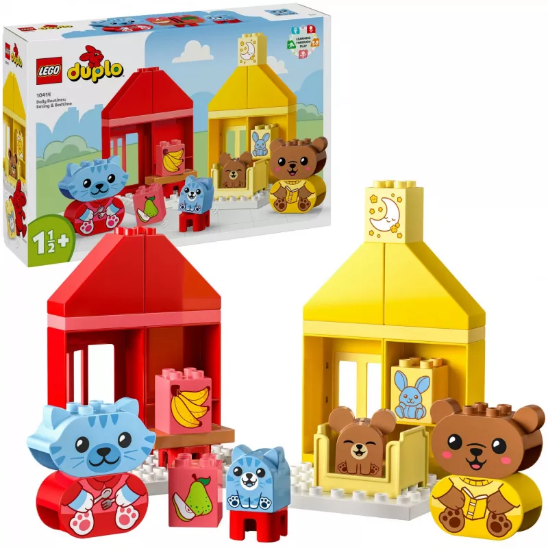 LEGO DUPLO mijn eerste dagelijkse routines: eten & bedtijd 10414