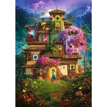 Puzzel Ravensburger Encanto 1000 stukjes, grootformaat puzzel met 1000 stukjes