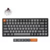 Keychron K2 Max toetsenbord Universeel RF Draadloos QWERTY Engels Zwart Grijs 75 % Mechanisch