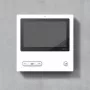 Siedle BVPC 850-0 W - 17,8 cm (7 inch) - wit - touch - binnenpost - AC/DC - 20 - 30 V