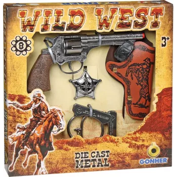 Speelgoed cowboy-set Gonher model 239850 – verkleedaccessoire voor kinderen