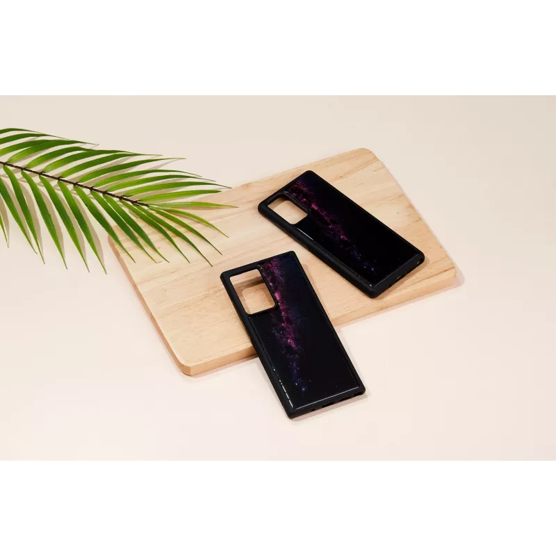 Hoesje iKins voor Samsung Galaxy Note 20 — Milky Way zwart