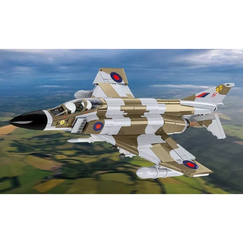 Cobi Blocks F-4M Phantom II militair vliegtuigmodel, 728-delige constructieset