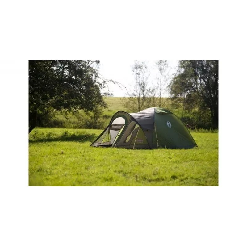 Koepeltent Coleman Darwin 3+ 3 personen Grijs Khaki Harde stokken