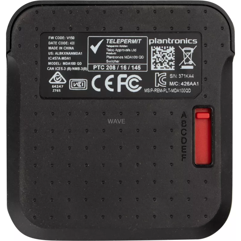 POLY MDA105 QD USB-A analoge schakelaar, land van herkomst: China
