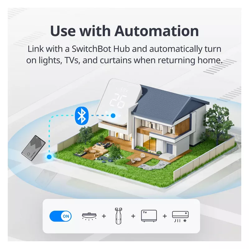 Switchbot portemonnee-trackerkaart NFC-compatibel (W2500032)