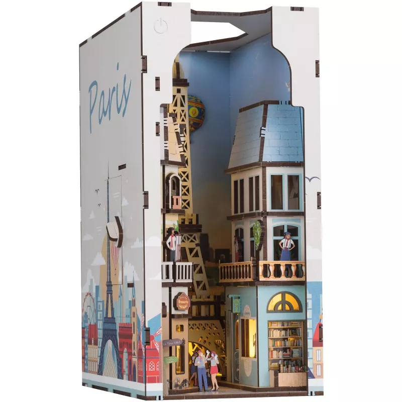 Knutselset REVELL Tiny Adventures „Paris” — miniatuurmodel van papier, creatieve hobby