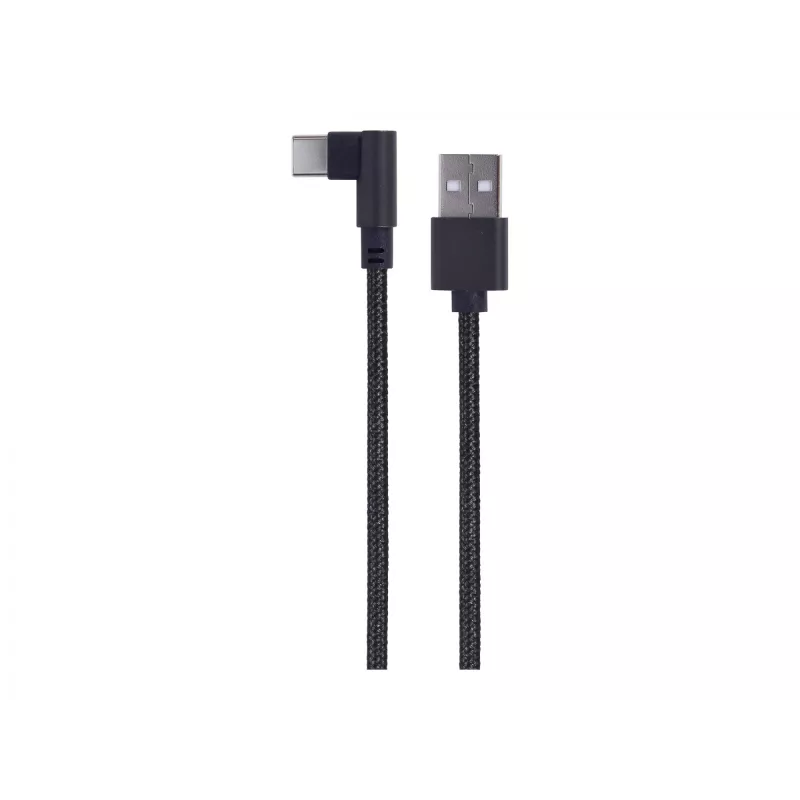Kabel USB 2.0 naar USB-C haaks / CC-USB2-AMCML-0,2M GEMBIRD