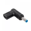 Akyga AK-ND-C09 oplaadadapter USB-C naar DC 4,5 x 3,0 mm + pin voor notebooks, 18,5-20 V, 100 W, voor HP