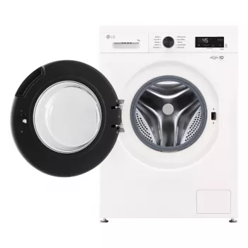 Wasmachine LG F2X10S7NWK — frontlader, 600 mm breedte, 540 mm diepte, 890 mm hoogte, 59 kg nettogewicht