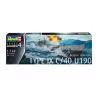 Plastic model German Submarine T.IX C/40 1/144