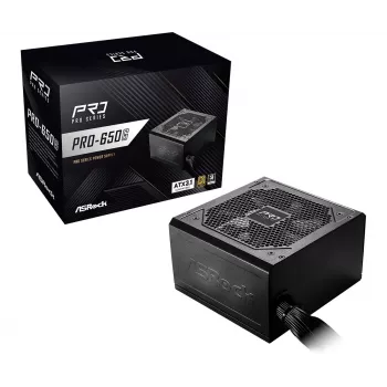 ASRock PRO-650G 650W 80 PLUS Gold voeding