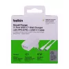Belkin BoostCharge laptop, smartphone, Universal wit AC-snellader voor binnen