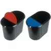 helit deksel voor prullenbak Duo-System H61039, blauw (H7360334) (H7360334)