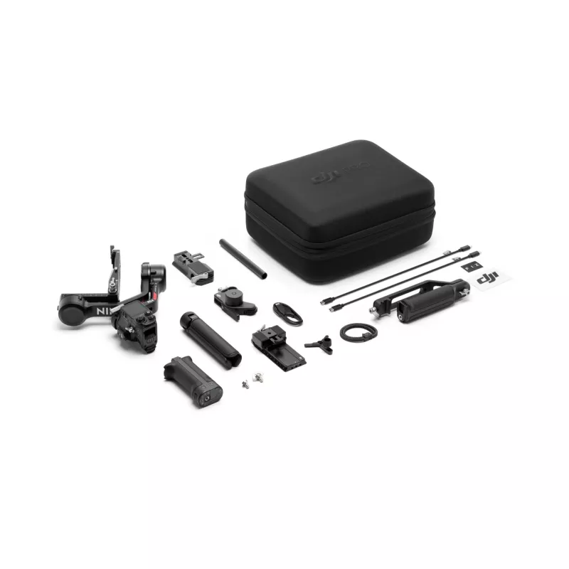 Handcamerastabilisator DJI RS 4 Combo zwart aluminium 12u accu
