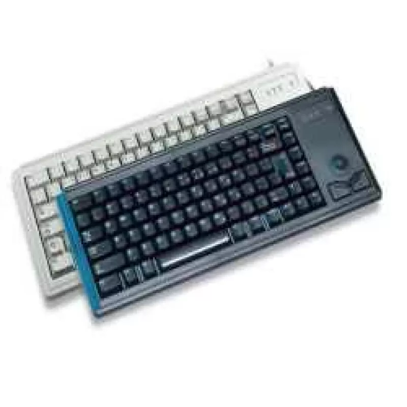 CHERRY TAS G84-4400 bedraad US-layout lichtgrijs TRACKBALL USB