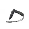 Survivalmes AZYMUT Survival Fire Starter — vaststaand campingmes met geïntegreerde vuurstaaf