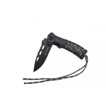 Survivalmes AZYMUT Survival Fire Starter — vaststaand campingmes met geïntegreerde vuurstaaf