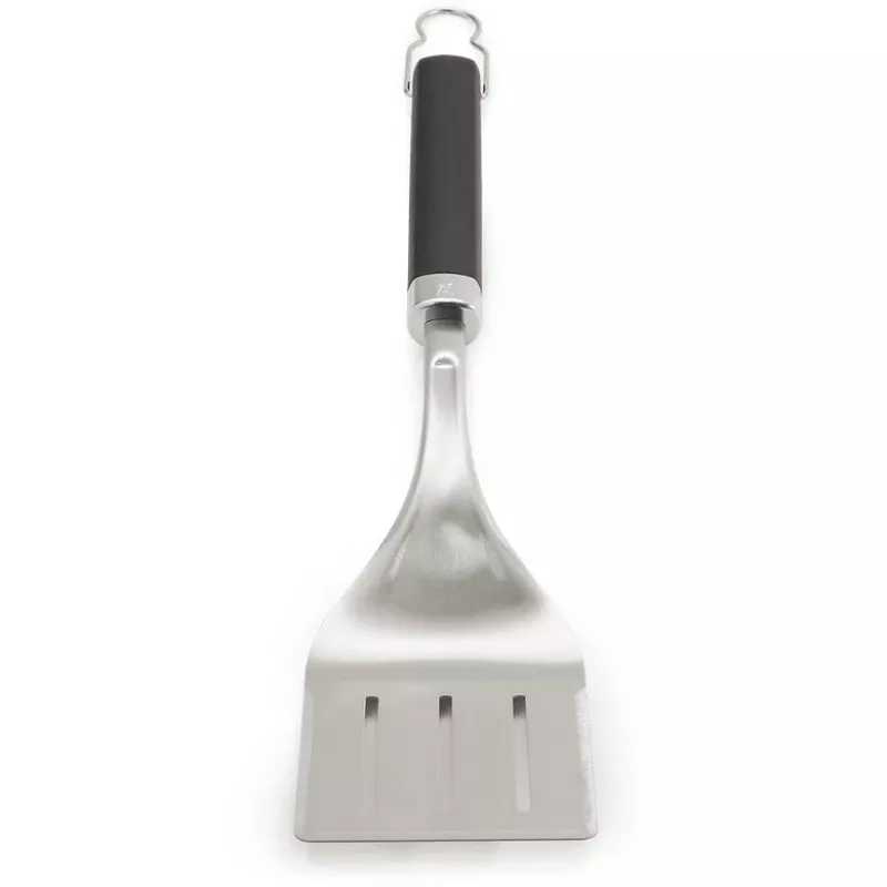 Weber BBQ-spatel Premium RVS zwart