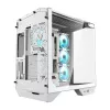 Darkflash DY470 pc-behuizing (wit) + 4 ventilatoren