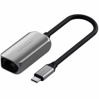 Satechi USB-C-adapter (1x USB-C-stekker 1x Gigabit LAN (1/2,5 Gbit/s)) ST-AE25M