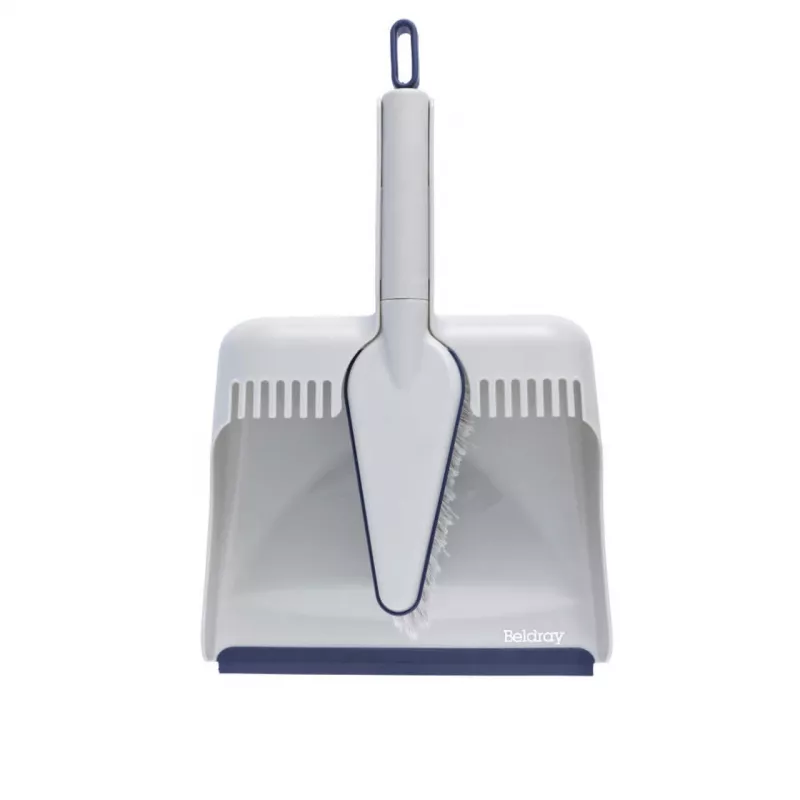 Veegset Beldray LA032760PEU7 Deep Clean Design, compacte handveegset met schuine borstelharen en bijpassende stofblik