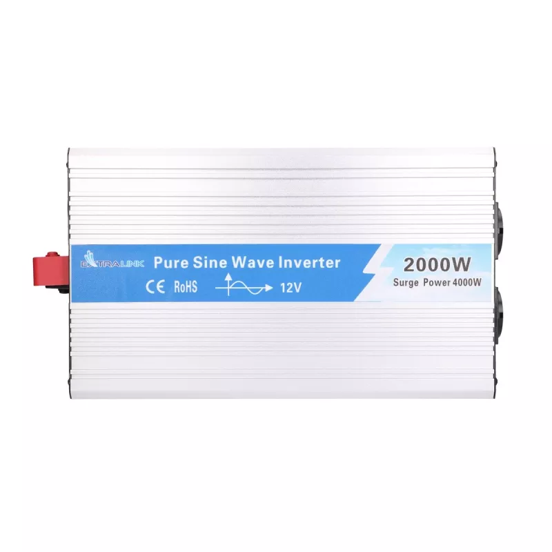 Extralink OPIP-2000W | spanningsomvormer | auto 12V, 2000W zuivere sinusgolf