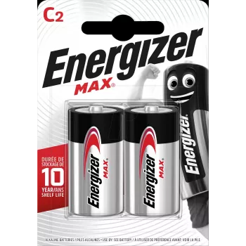 Wegwerpbatterij Energizer C 1,5 V alkaline 2-pack E301533200
